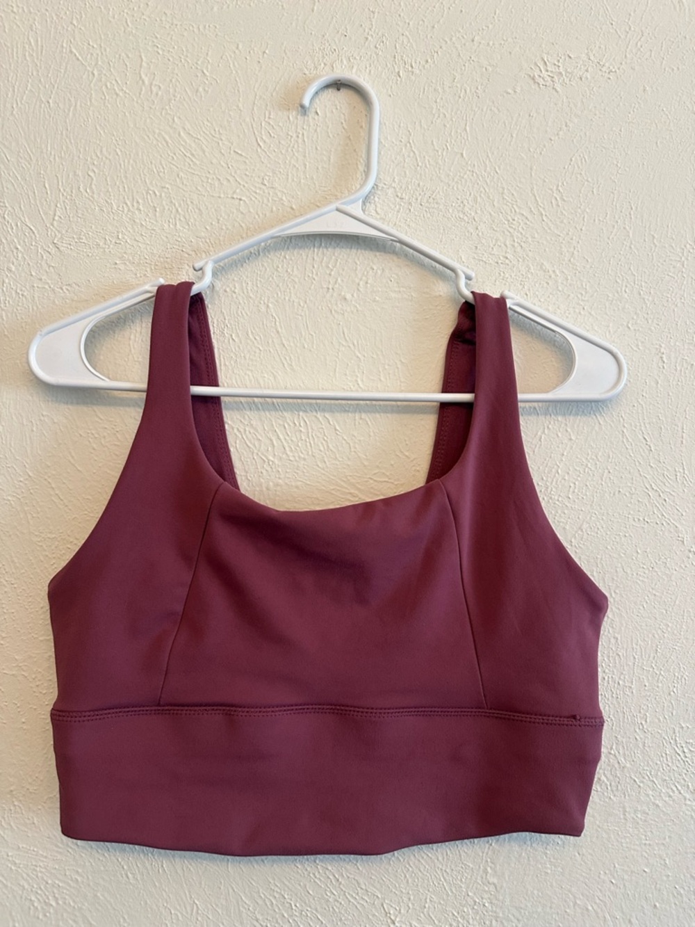 Jockey Mauve-Pink Scoop Neck Sports Bra